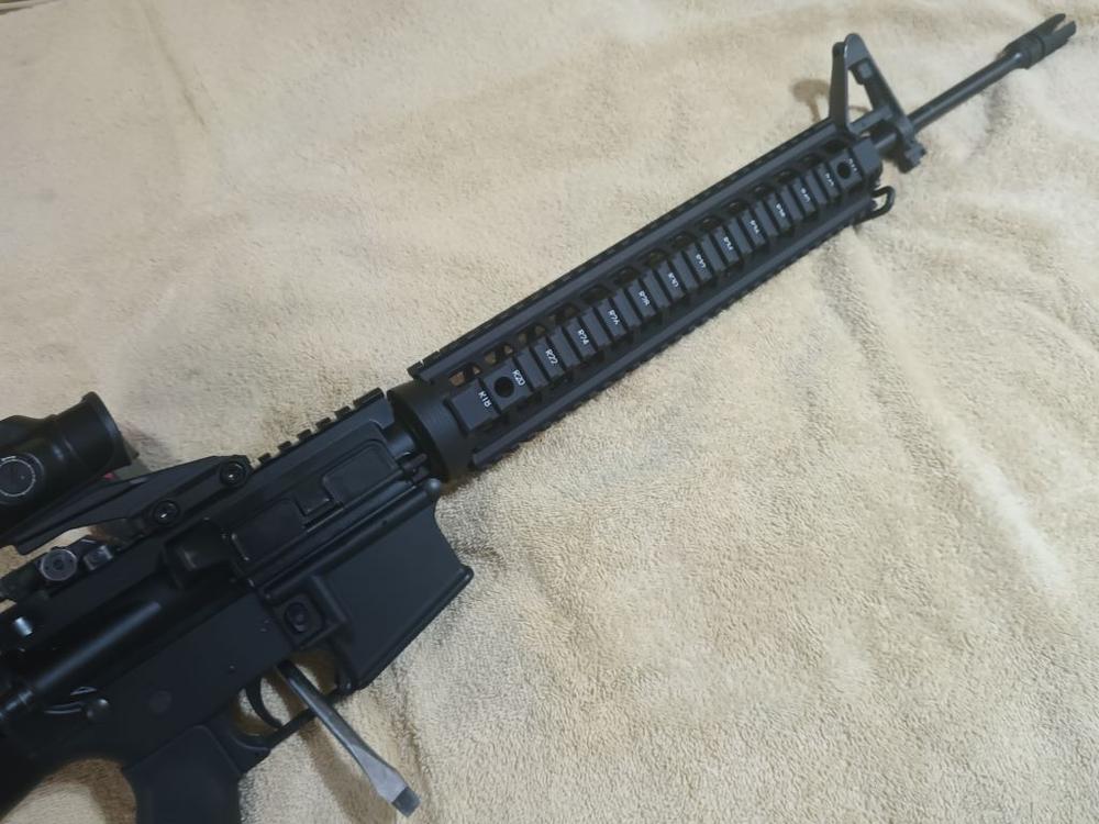 Dirty Bird AR-15 2-Piece Drop-In Quad Rail - Customer Photo From Rickey R.