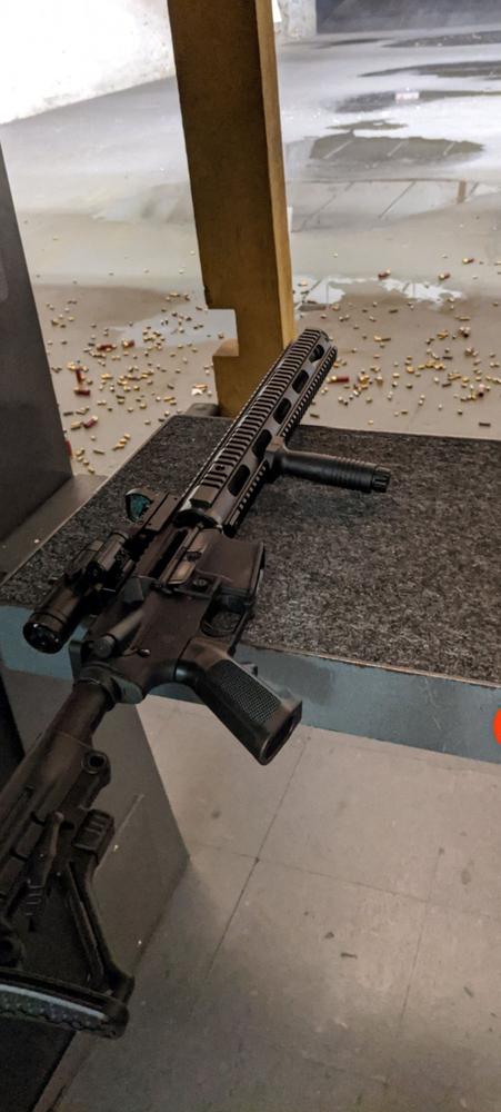 NBS 16" 6.8 SPC II Carbine Quad Rail Upper Assembly - Customer Photo From jaysil Prasad