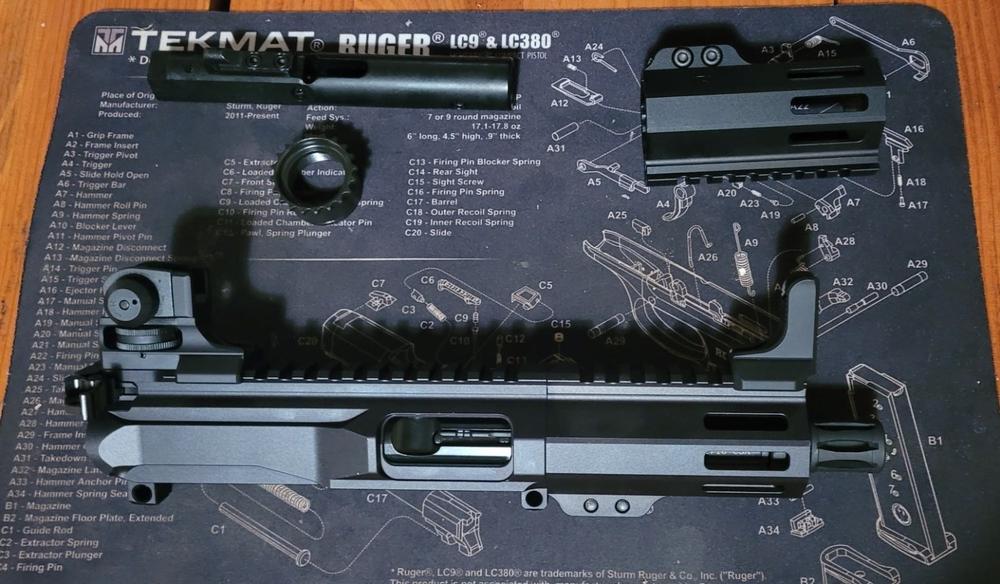 Dirty Bird Industries 9mm Bolt Carrier Group - Customer Photo From C Ward