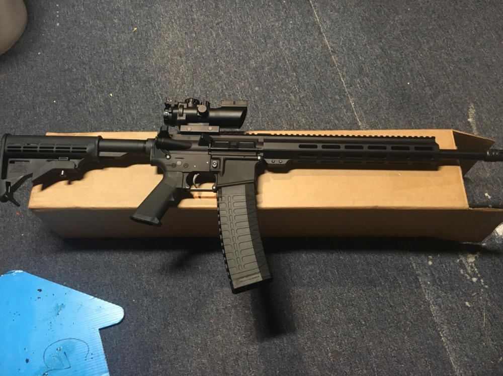 NBS 16" 300 BLK Nitride Carbine M-LOK Upper Assembly - Customer Photo From loren vincent