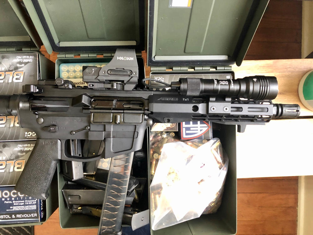 Aero Precision M4E1 Threaded Assembled Upper Receiver and ATLAS S-ONE M-LOK HG Combo - Anodized - 7" - Customer Photo From ian gullett