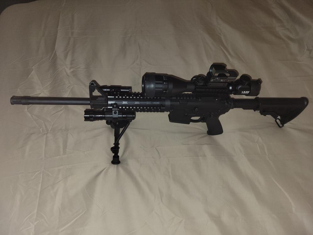 Aim Sports 6.5" M4 Carbine Quad Rail - Black - Customer Photo From Julio Garcia 