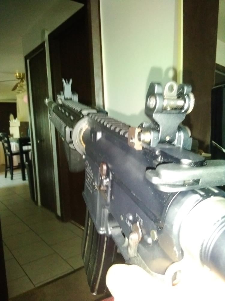 Aim Sports M4 Carbine Quad Rail - Black - Customer Photo From Erik Brace