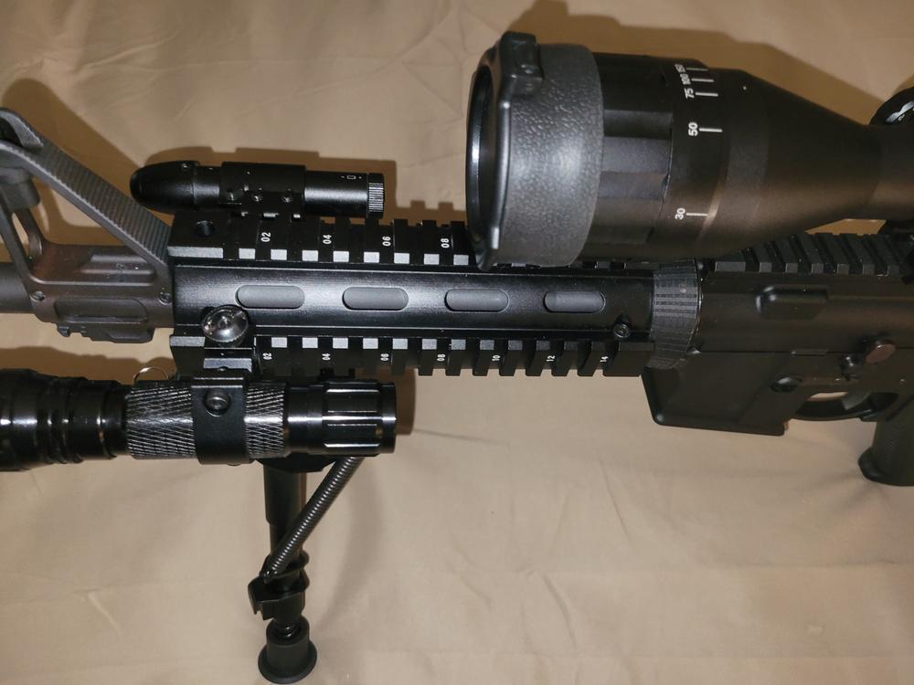 Aim Sports 6.5" M4 Carbine Quad Rail - Black - Customer Photo From Julio Garcia 