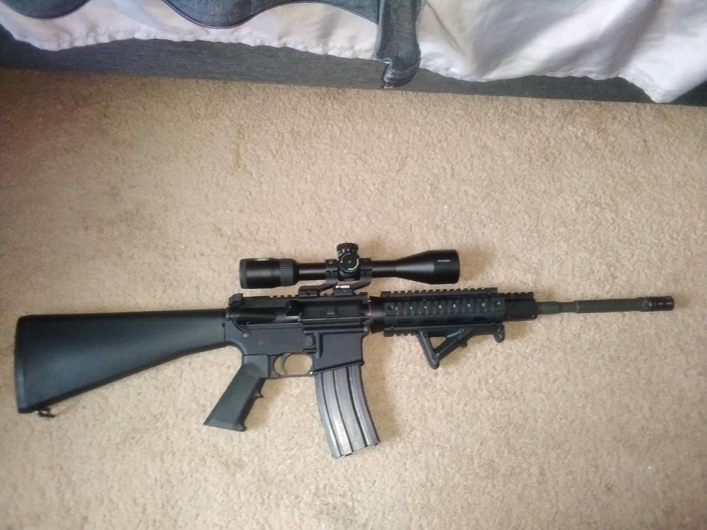 Aim Sports M4 Carbine Quad Rail - Black - Customer Photo From Erik Brace
