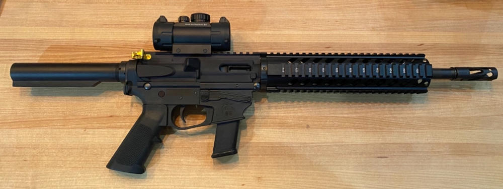 Aim Sports Free-Float Midlength Quad Rail V3 - Black - Customer Photo From Paul Joyner