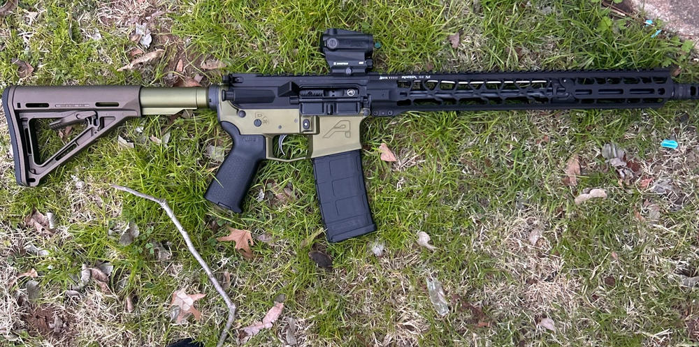 Aero Precision AR-15 Enhanced Carbine Buffer Kit w/ Carbine Buffer - OD Green Anodized - Customer Photo From William T Miller