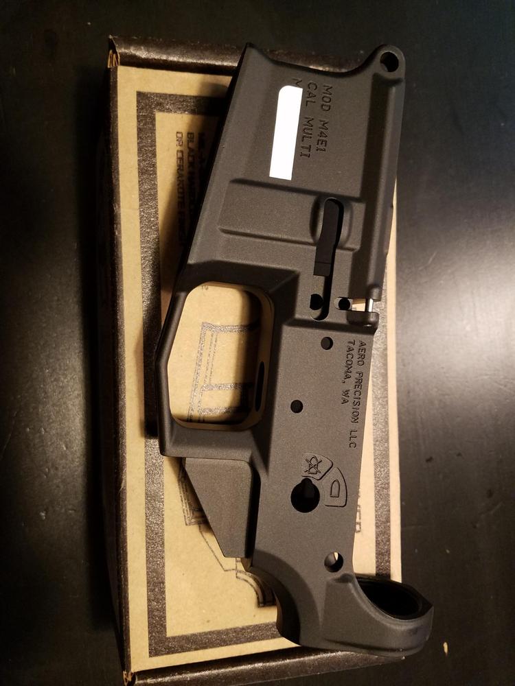 Aero Precision M4E1 Stripped Lower Receiver - BLEM - Customer Photo From Jason Gotcher