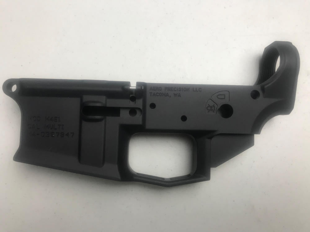 Aero Precision M4E1 Stripped Lower Receiver - BLEM - Customer Photo From Charles Ziegler