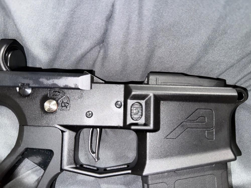 Aero Precision M4E1 Stripped Lower Receiver - BLEM - Customer Photo From Jim Lee