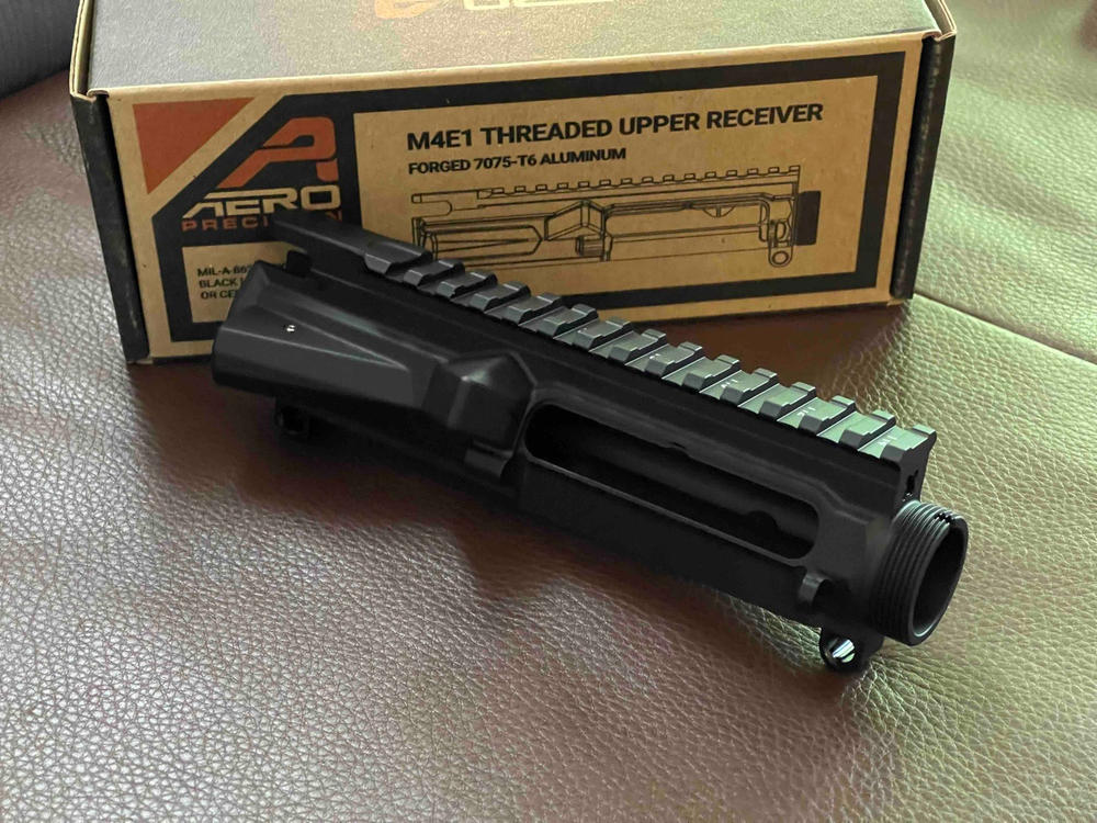 Aero Precision M4E1 Threaded Stripped Upper Receiver - Customer Photo From Tarek Nabulsi