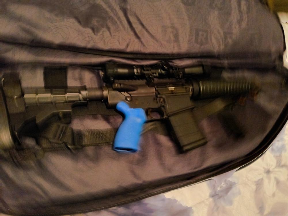 Ergo 2 AR15/M16/AR10 Grip Kit SureGrip Ambi - Customer Photo From Carlos Salinas