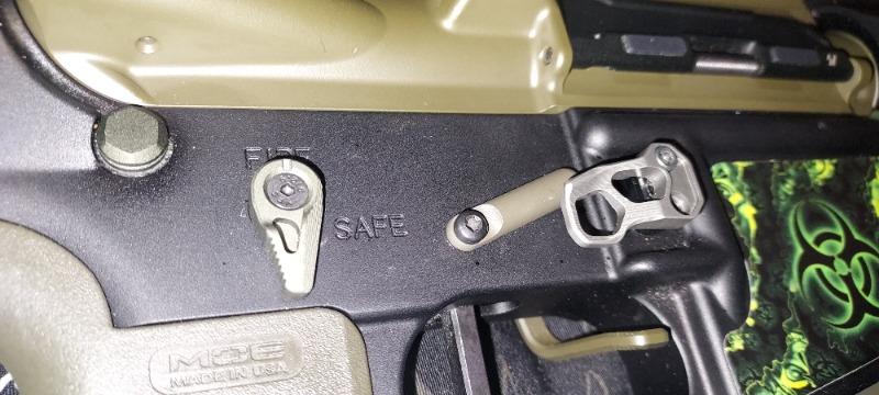 KNS Precision Gen 2 Non-Rotating Trigger/ Hammer Pins .154 Diameter - OD Green - Customer Photo From Eugene Anderson