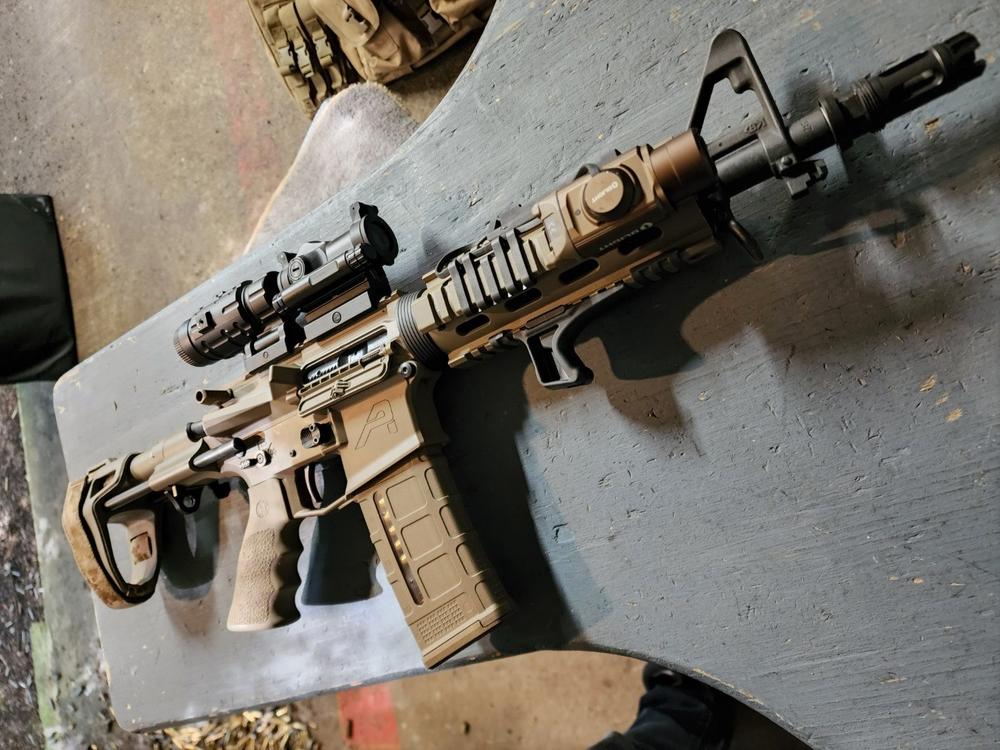 Aero Precision M4E1 Threaded Assembled Upper Receiver - FDE - Customer Photo From Christopher Mael