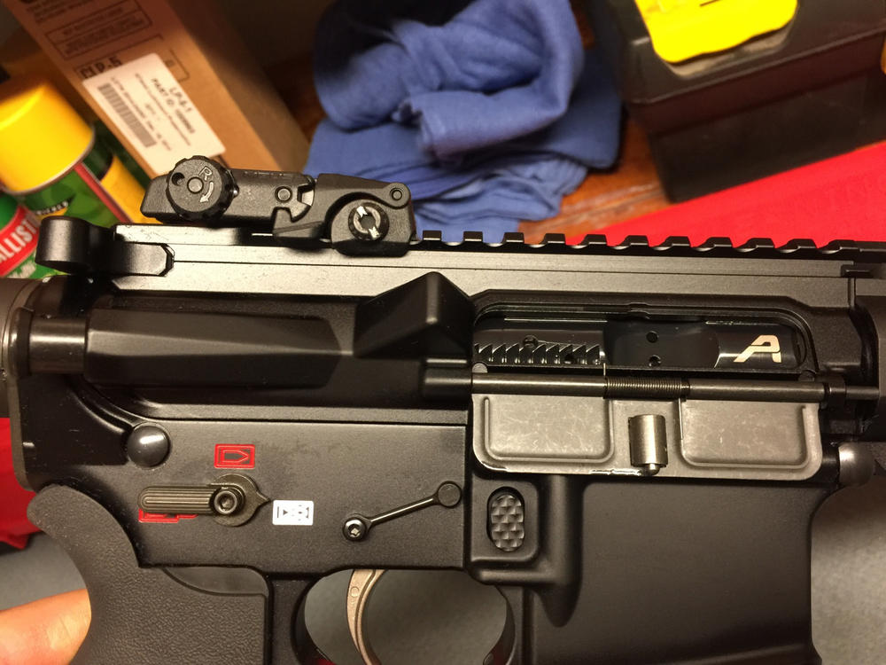 Aero Precision M4E1 Upper Receiver + Black Nitride BCG Combo - Customer Photo From brett broders