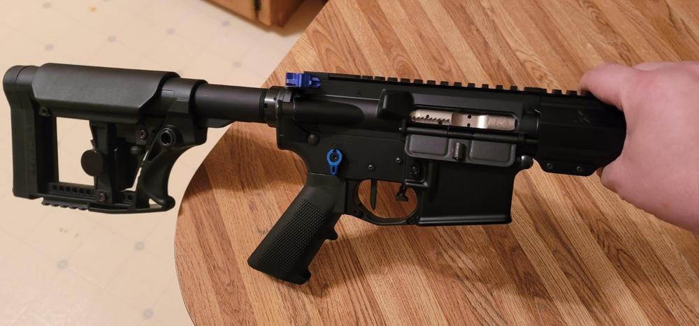 Luth-AR MBA-5 Carbine Buttstock - Black - Customer Photo From Justin Lauria