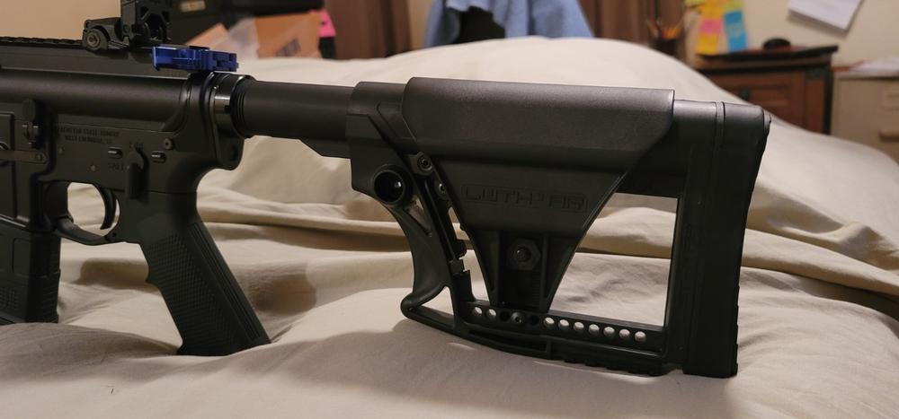 Luth-AR MBA-5 Carbine Buttstock - Black - Customer Photo From Justin Lauria