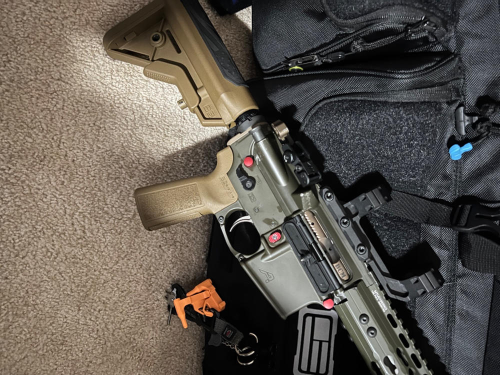 Aero Precision AR-15 Stripped Lower Receiver - OD Green - Customer Photo From George OConnor