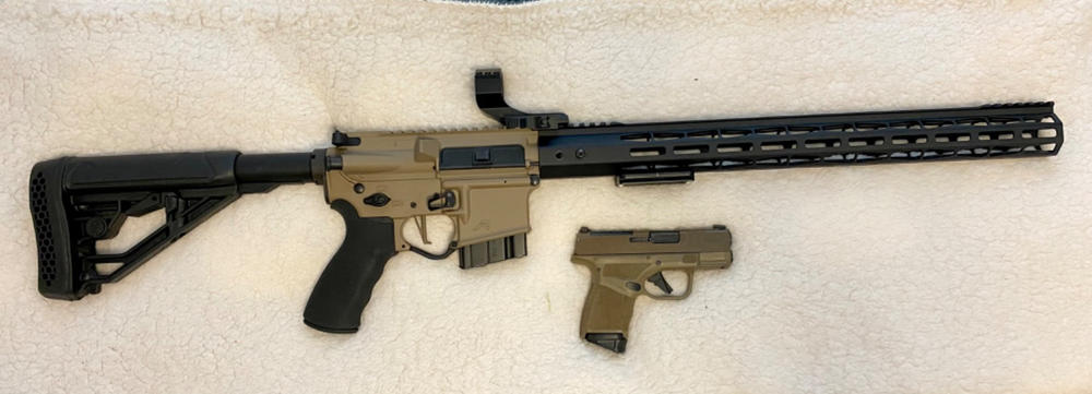 Aero Precision AR-15 Stripped Lower Receiver - FDE - Customer Photo From Randall Vanover