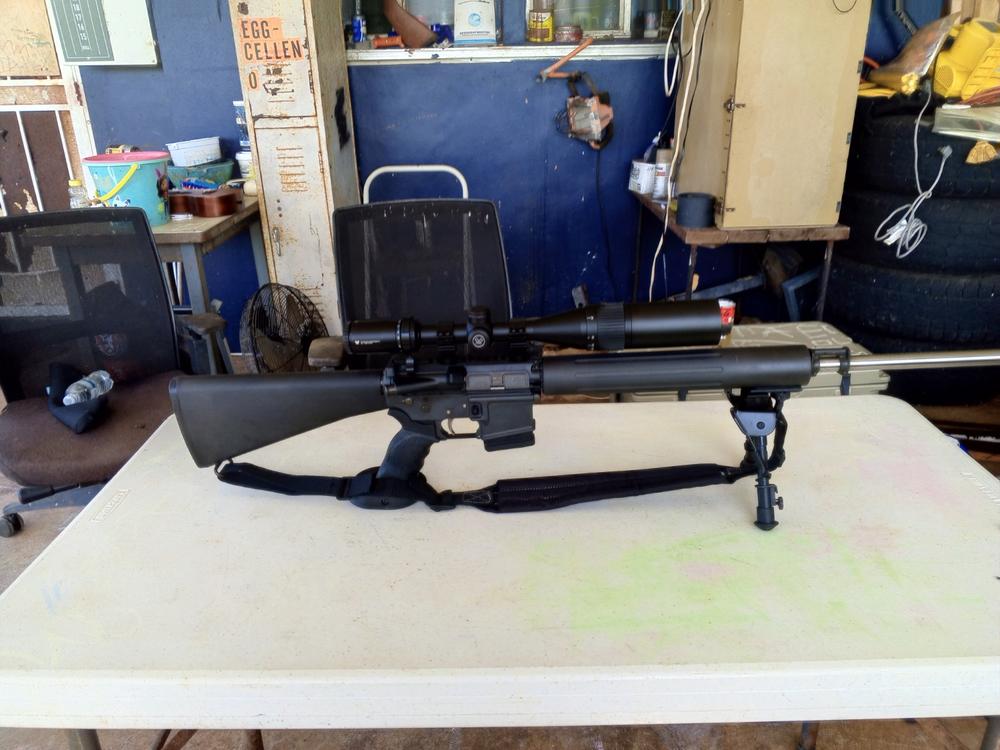 Ergo AR15/M16 DLX Grip w/Palm Shelf SureGrip - Black - Customer Photo From Jeffrey Guerrero