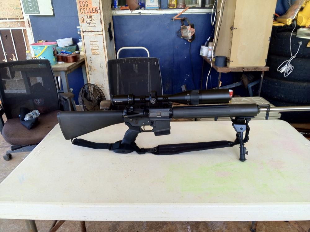 Ergo AR15/M16 DLX Grip w/Palm Shelf SureGrip - Black - Customer Photo From Jeffrey Guerrero