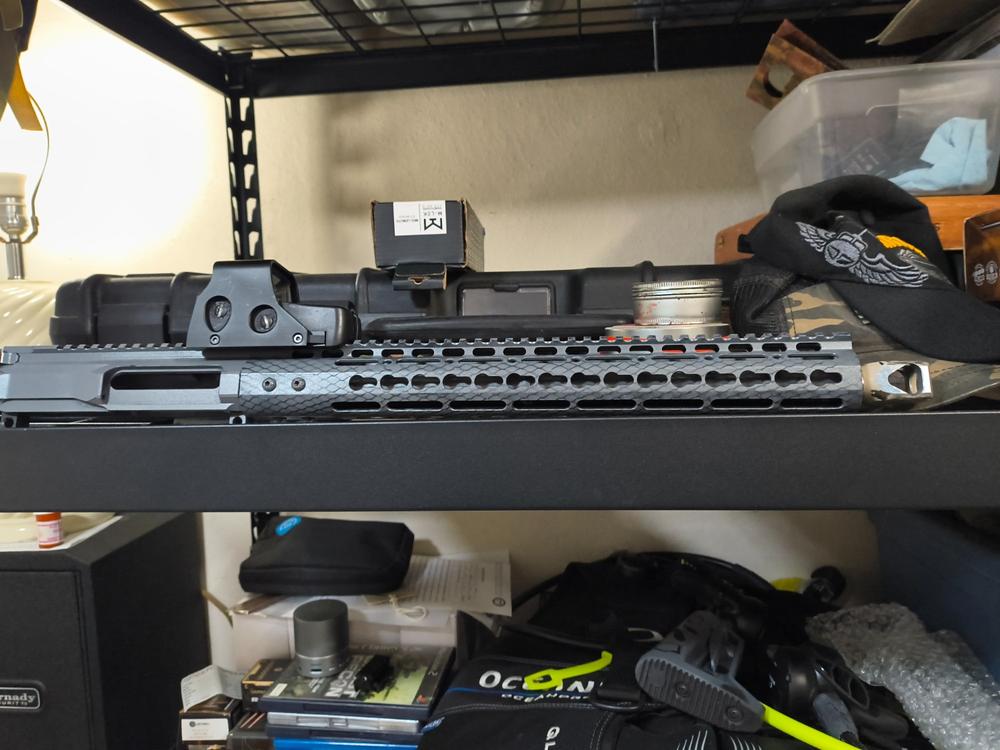 16" .45 ACP Medium Black Nitride Barrel 1:16 Twist - Customer Photo From William Gonzalez-Colon