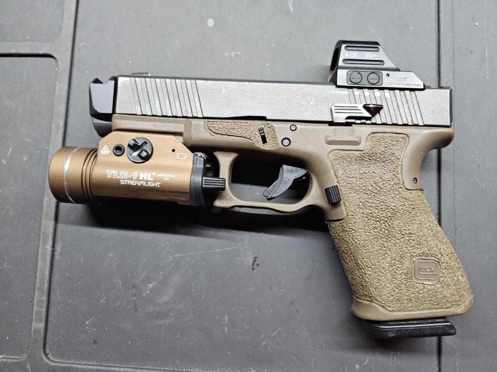 Radian AFTERBURNER + RAMJET INTRA-LOK Combo for GLOCK 19 Gen 3 - Muzzle Compensator and Fluted Barrel 1:10 Twist - Customer Photo From Charles Aurelia