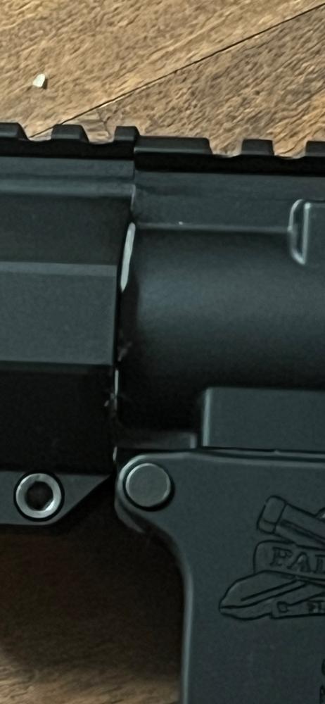 Dirty Bird AR-10 High Profile SMRS Handguard - Slim M-LOK Rail System - 17.5", Black - Customer Photo From Rodney Ross