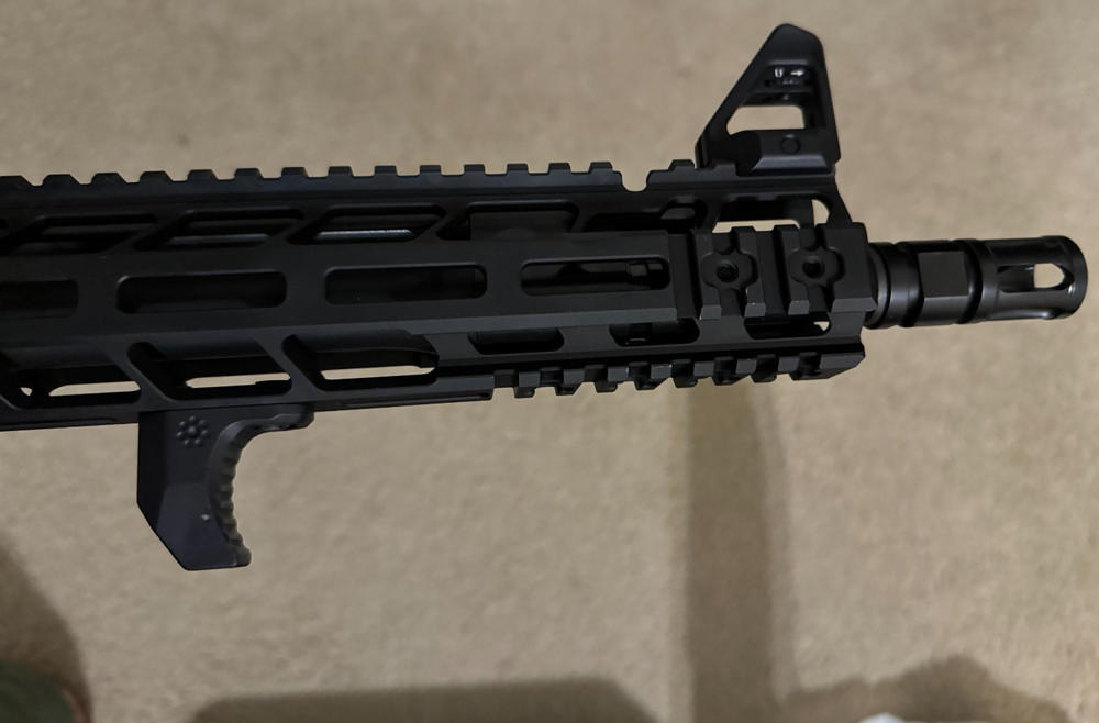 Arisaka Defense AR-15 Handstop - M-LOK - Customer Photo From travis poteet