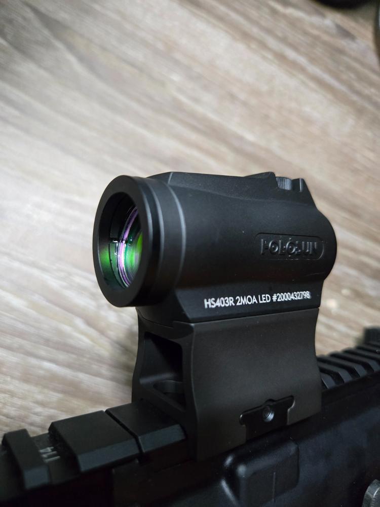 Holosun HS403R 2 MOA Micro Red Dot Sight - Customer Photo From Joshua Cabral