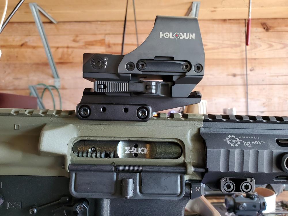 Holosun HUD Solar Powered Circle Dot Sight - Customer Photo From Galen Morgan