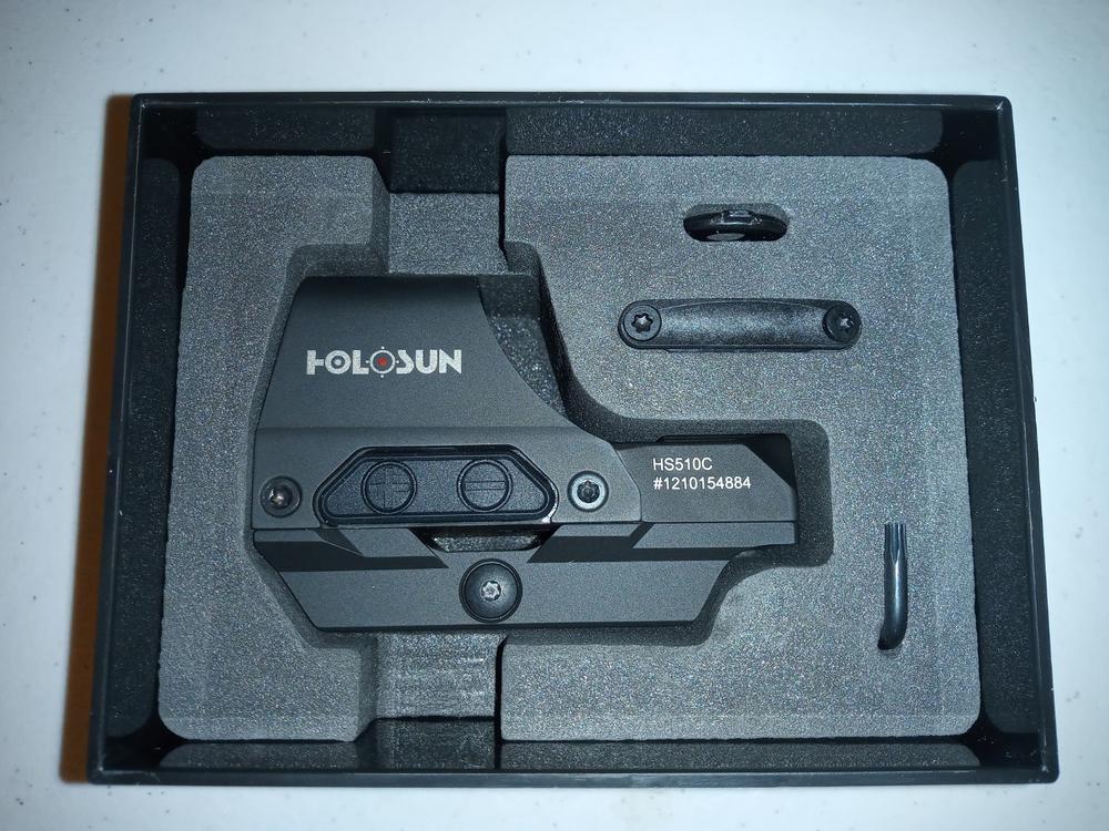 Holosun HUD Solar Powered Circle Dot Sight - Customer Photo From John Marcanio