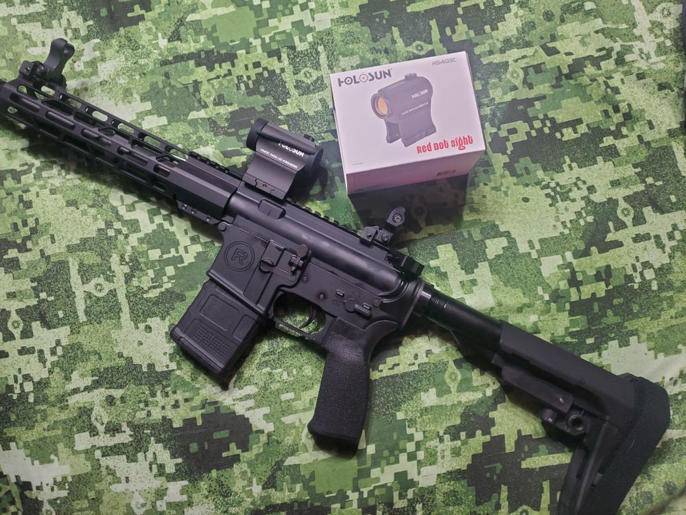 Holosun Paralow Solar Powered 2 MOA Red Dot Sight - Customer Photo From Phillip Leon