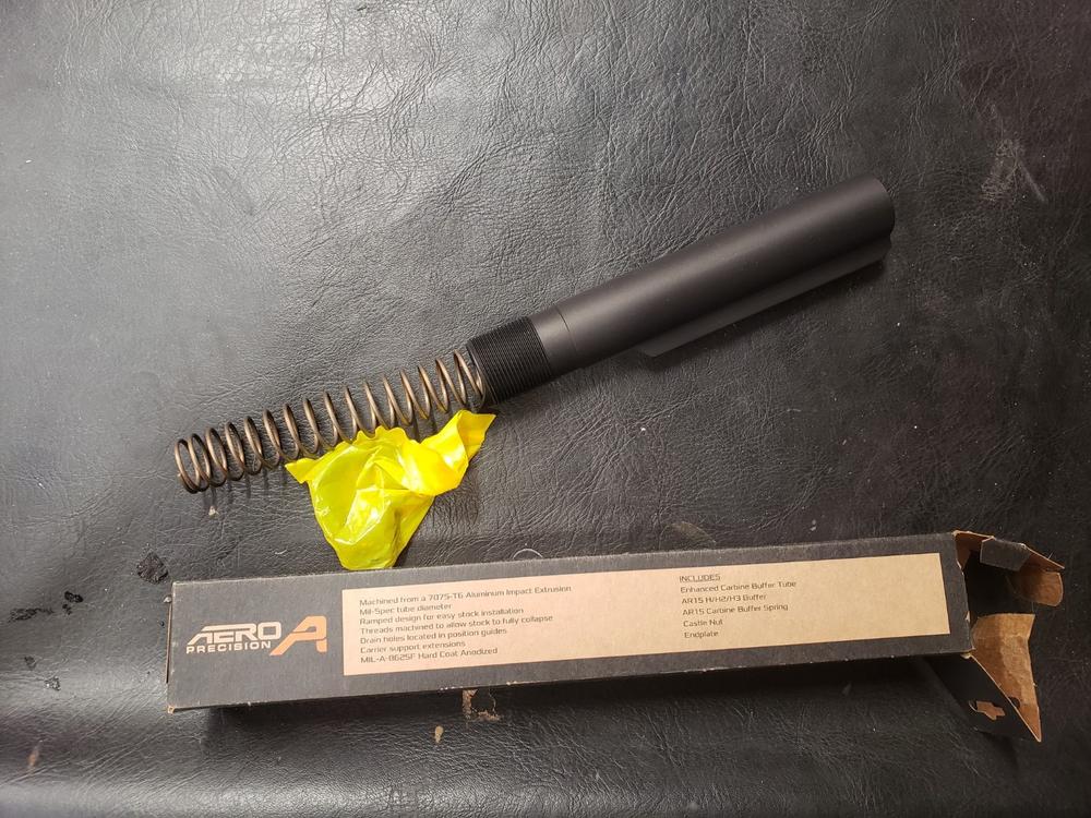 Aero Precision AR-15 Enhanced Buffer Kit w/ H2 Buffer - Customer Photo From Steven Rubio