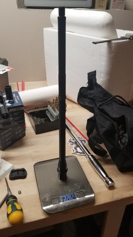 16" 5.56 NATO 1:7 Twist Black Nitride Mid-Length Pencil Barrel - Customer Photo From Christopher Hartman