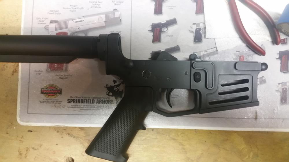 Cobra AR-15 Lower Build Kit - Customer Photo From Charles Murray