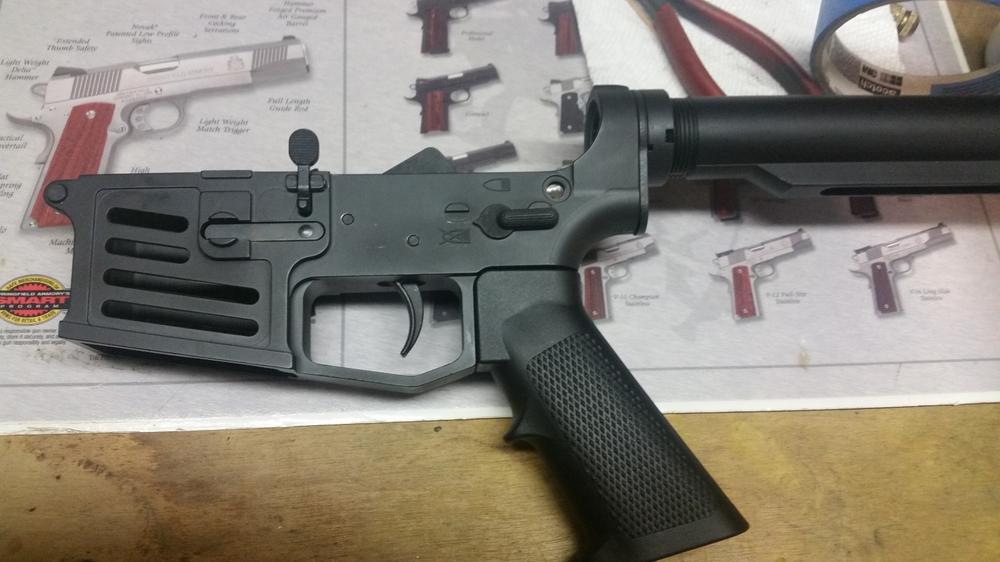 Cobra AR-15 Lower Build Kit - Customer Photo From Charles Murray