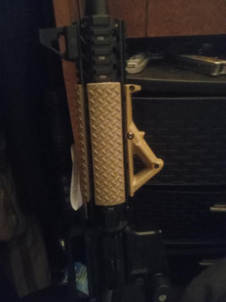 NBS AR-15 Angled Foregrip - Customer Photo From Brian 