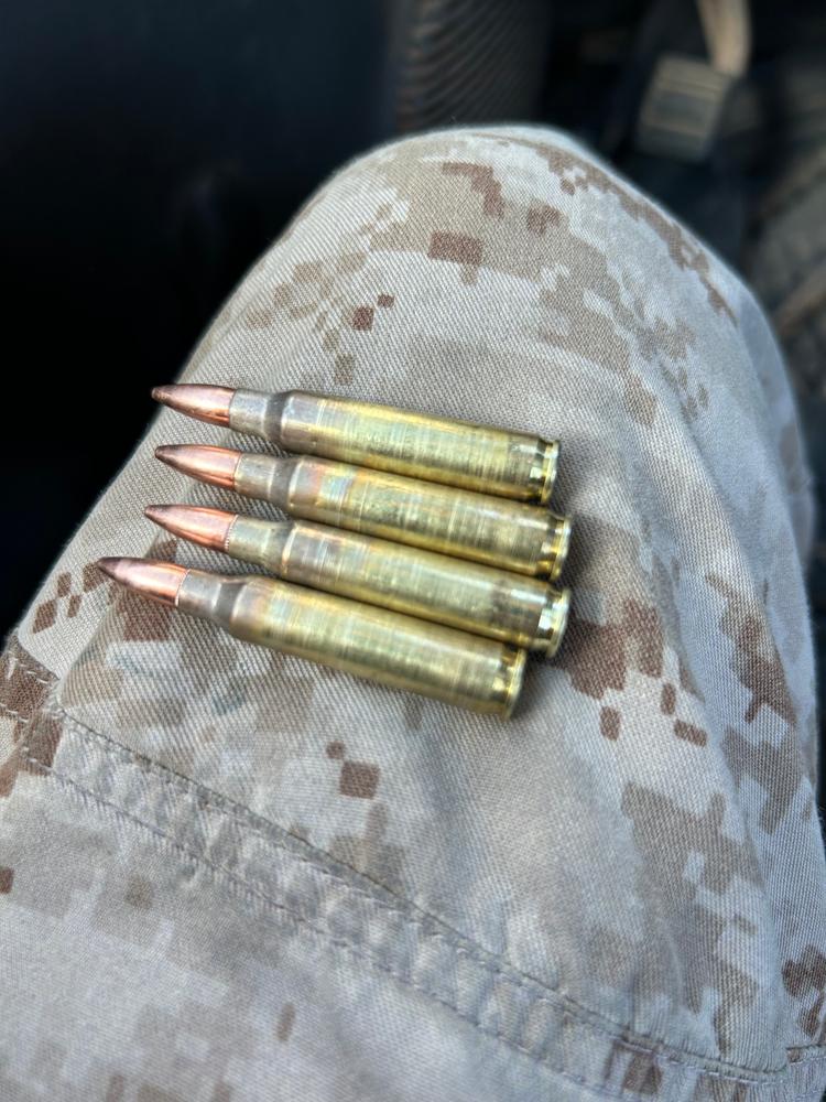 Winchester USA 5.56 Ammo 55gr FMJ Rifle Ammo - 150 Rounds - Customer Photo From Billy