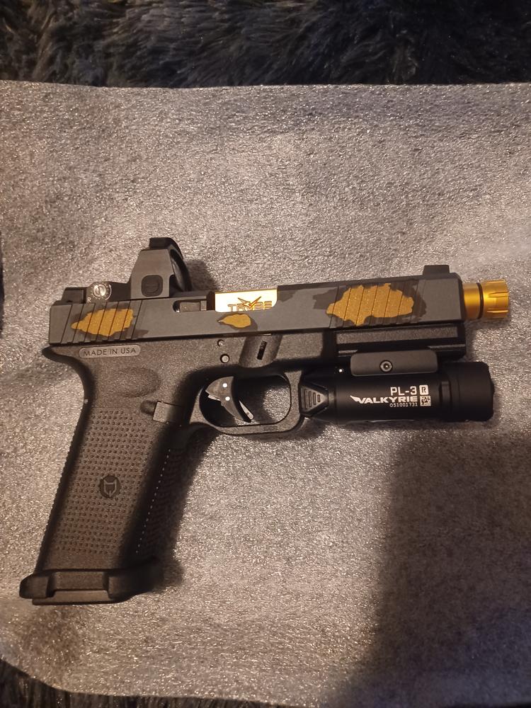 Lone Wolf Arms TWF Large/Large Textured Assembled Frame For Glock 20/21 Gen 3 & 4 - Customer Photo From Tood Lamble