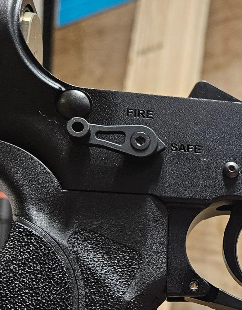 Armaspec Fulcrum 45/90 AR-15 Ambi Safety Selector - Black - Customer Photo From Trevor