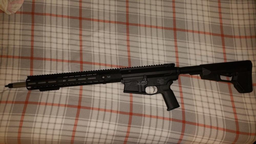 Aero Precision M5 (.308) Enhanced M-LOK Handguard, Gen 2 w/ BAR Barrel Nut - Anodized Black - 15" - Customer Photo From Donnie Brown