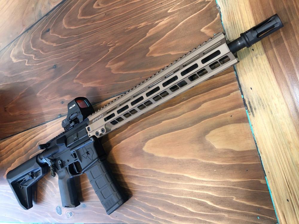 SureFire WARCOMP Flash Hider w/ Suppressor Adapter 5.56 - 1/2X28 - Customer Photo From Ryan Berry