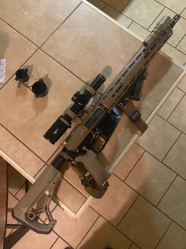 SureFire WARCOMP Flash Hider w/ Suppressor Adapter 5.56 - 1/2X28 - Customer Photo From Roy