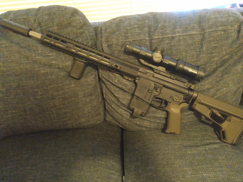 NBS 13.5" AR-15 Superlight Duty M-LOK Free Float Handguard - Customer Photo From Bruda