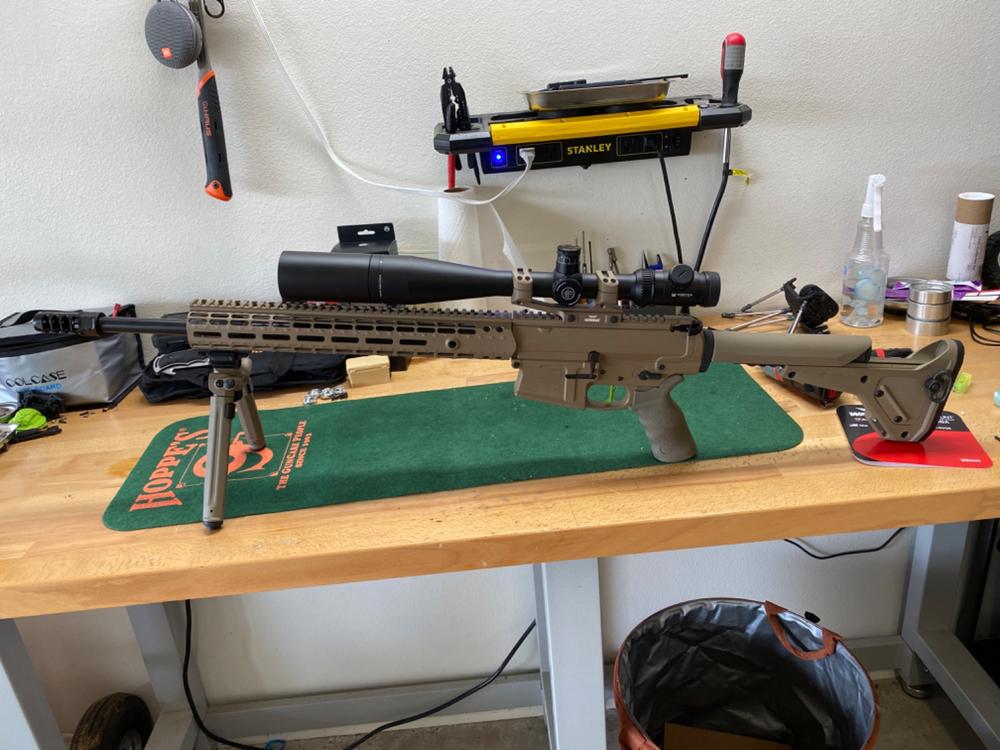 Aero Precision M5 (.308) Enhanced M-LOK Handguard, Gen 2 w/ BAR Barrel Nut - FDE - 15" - Customer Photo From Joseph Mcglothlin