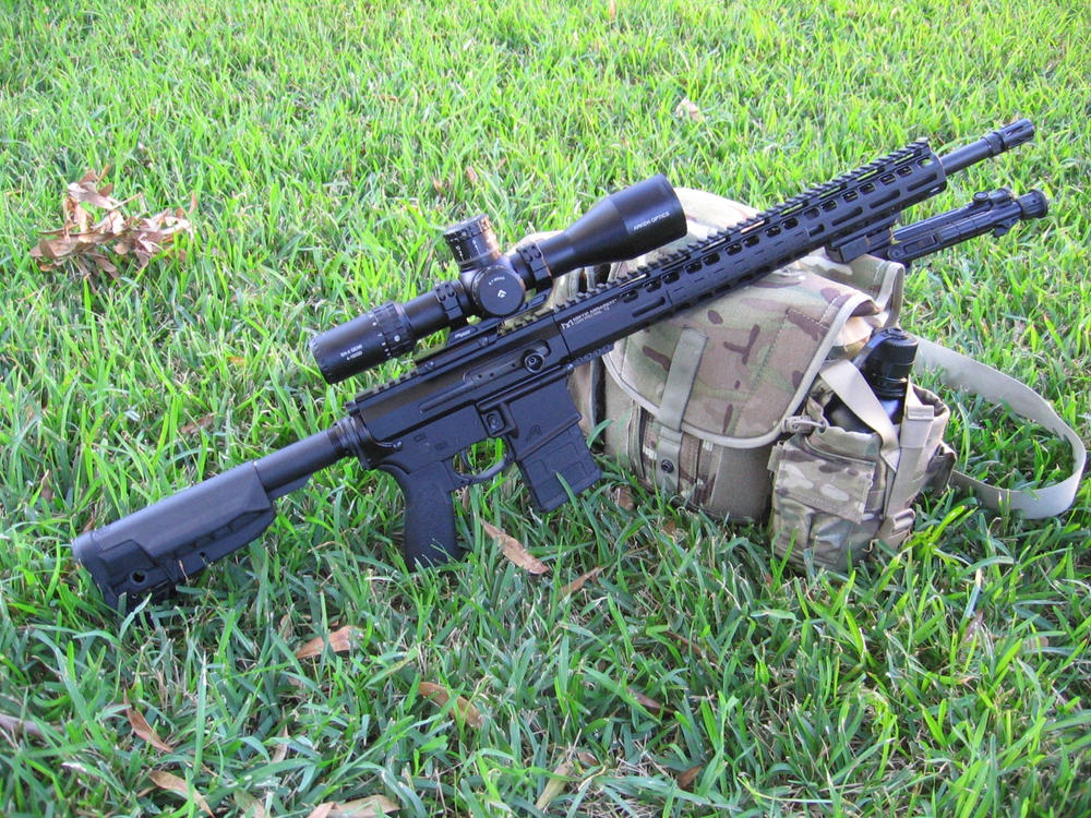 Sig Sauer Alpha-MSR Scope Mount 34mm 1.535 0 MOA 6061-T6 Black - Customer Photo From Glenn Peters