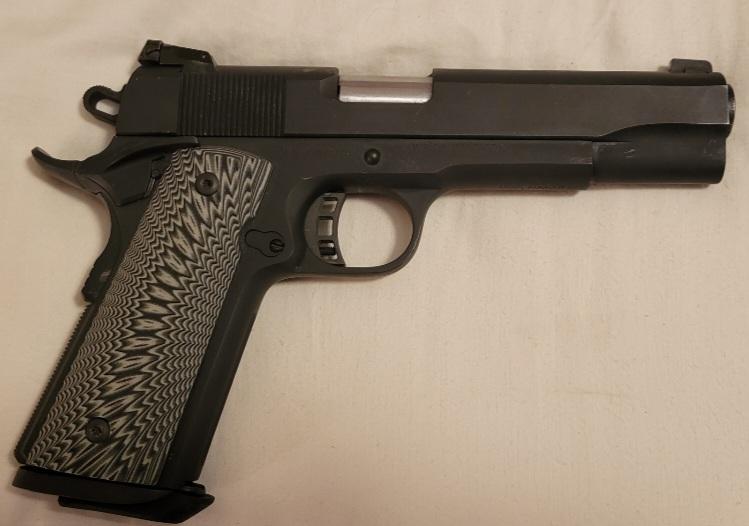 Rock Island Rock Ultra 5" 10mm 8 Rd Full Size Semi-Auto Pistol - Black - Customer Photo From RIA FAN