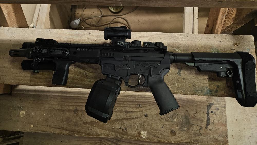 SB Tactical SBA3X Brace Only - Black - Customer Photo From Derrick Johnson