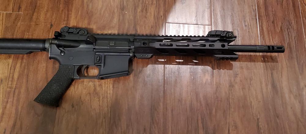 Rosco Manufacturing Bloodline 12.5" 5.56 M4 1:7 Twist Black Nitride Carbine Barrel - Customer Photo From Cristian Del Rio